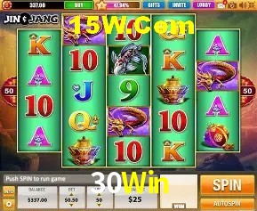 Biblioteca de slots populares na 30Win